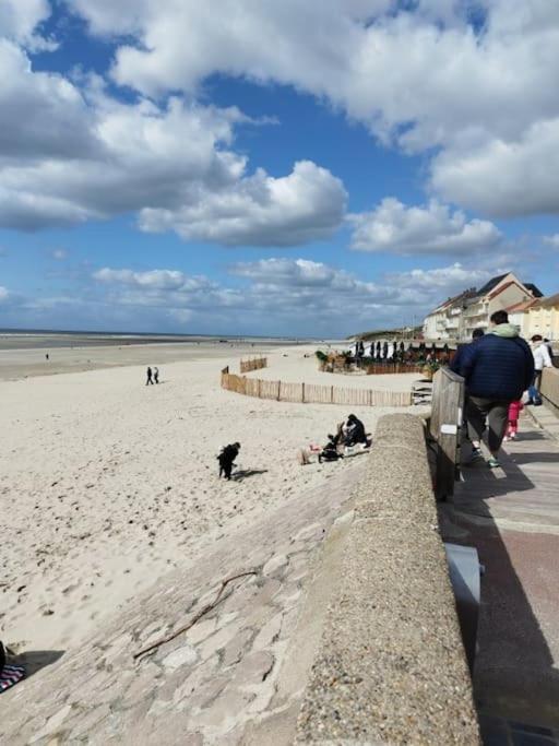 Studio Cabine Avec Terrasse Fort-Mahon-Plage Bagian luar foto